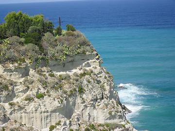 Calabria - Tropea rock cliff, Photo: T. Högg
