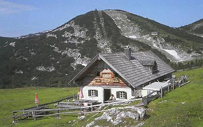 Kolleralm-Hütte am Kranabethsattet