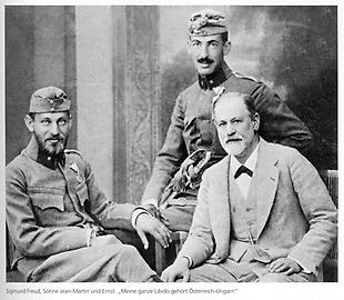 Sigmund Freud und seine Söhne