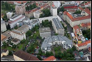 Luftbild vom Campus der Neuen Technik, © TU Graz
