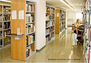 Hauptbibliothek, Freihandaufstellung Architektur und Bauingenieurwissenschaften