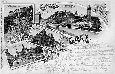 Ansichtskarte aus Graz
