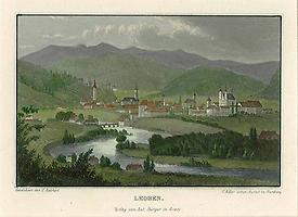 Carl Reichert: Leoben, um 1860