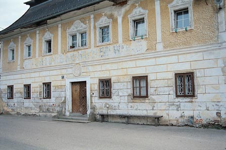 Das ehemalige Herrenhaus des Geyerhammers in Scharnstein