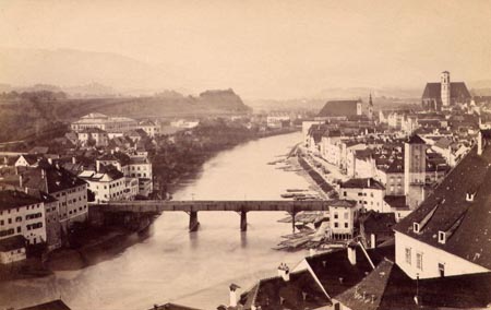Stadt Steyr um 1890
