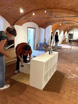 Ulrike Mayr (links) und Martina Brandl (Foto: R. Mayr)