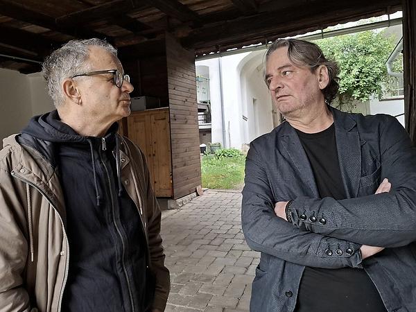 Johannes Rubey (links) Und Joachim Karner