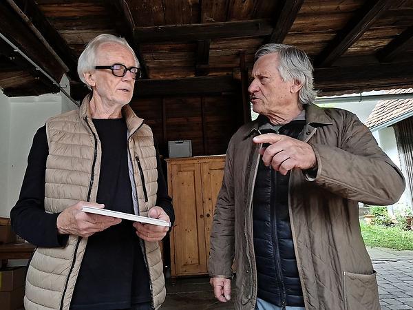 Fritz Pumm (links) und Richard Mayr.