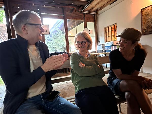 Johannes Rubey, Christa Zmölnig und Monia Lafer
