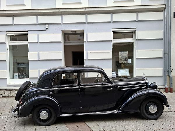 Mercedes-Benz 170: Wir debattieren auch Momente der Designgeschichte.