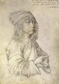 Selbstbildnis des Albrecht Dürer. (Grafik: Public Domain)