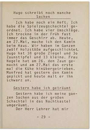 Eine Seite aus dem Buch. (Archiv Martin Krusche)