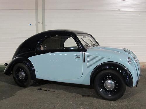 Streamliner: Karl Jenschkes Steyr 50, genannt „Baby“.