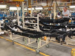 Der Leiterrahmen des Puch G. (Foto: Bahnfrend, Creative Commons)