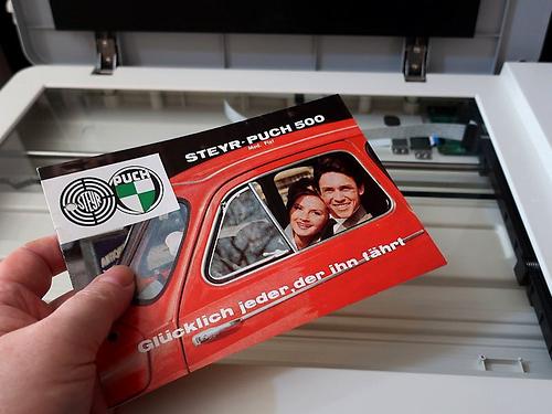 Arbeit an den Originalen aus dem Archiv Lanner. (Foto: Martin Krusche)