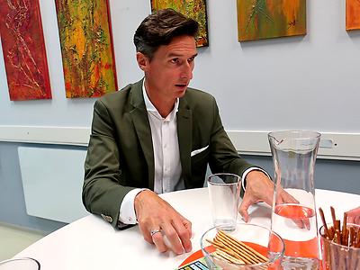 Heimo Reicher von Vescon Systemtechnik. (Foto: Martin Krusche)