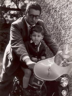 Mein Vater hatte seine Lohner Sissy adaptieren lassen, damit ich ausreichend Halt fand. (Foto: Archiv Krusche)