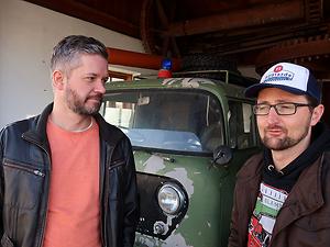 Norbert Gall (links) und Valentin Eggbauer. (Foto: Martin Krusche)