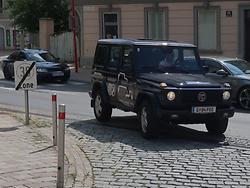 Der bullig G-Wagon mit dem raren Dieselkraftwerk. (Foto: Martin Krusche)