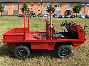 Nicht alltäglich: Tank rechts vorne. (Foto: Martin Krusche)