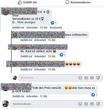 Rechnung oder Milchmädchenrechnung? (Foto: Facebook)