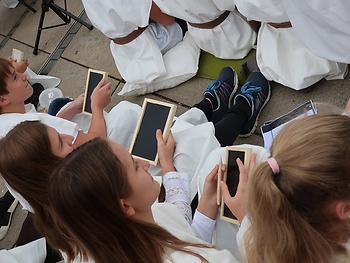 Seit zweitausend Jahren die gleiche Pose? (Foto: Martin Krusche)