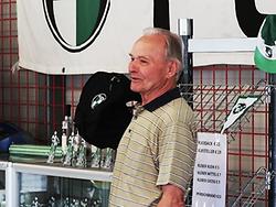 Franz Tantscher zeigte die Sportgeräte im Oktober 2020 ein letztes Mal öffentlich. (Foto: Martin Krusche)