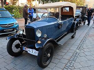 Kompakt und vergleichsweise preiswert: Der Steyr IV, Nachfolger der ersten Steyr Waffenautos. (Foto: Martin Krusche)