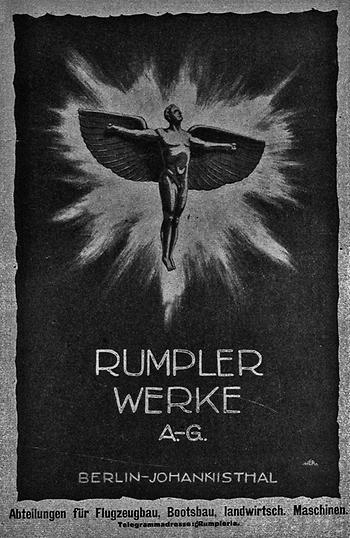 Inserat der Firma Rumpler vom Jänner 1920 – (Österreichische Nationalbibliothek, Public Domain)