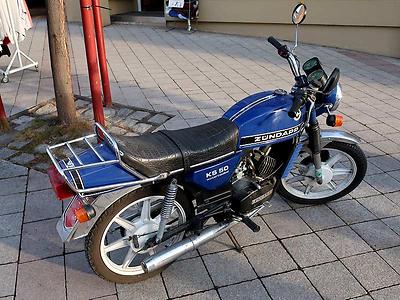 1977er Zündapp KS 50, wassergekühlt. (Foto: Martin Krusche)