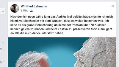 Das Lehmann-Statement (Quelle: Facebook)