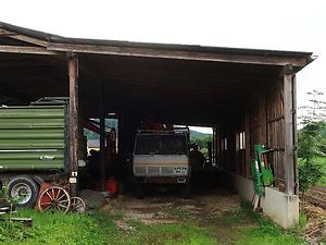 Dieser Typ des Steyr LKW läuft da und dort noch auf unseren Straßen.