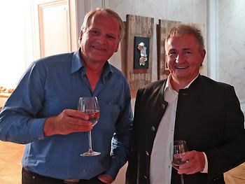 Peter Moser (links) und Ewald Ulrich. (Foto: Martin Krusche)