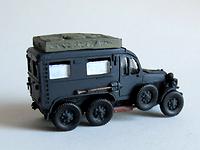 Dieser Bausatz eines 1937er Steyr 640 in 1:87 braucht versierte Hände, um dann so dazustehen. (Foto: Martin Krusche)