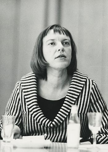 Ingeborg Bachmann am 22. Mai 1960 (Foto: Fritz Peyer, CC BY-SA 4.0)