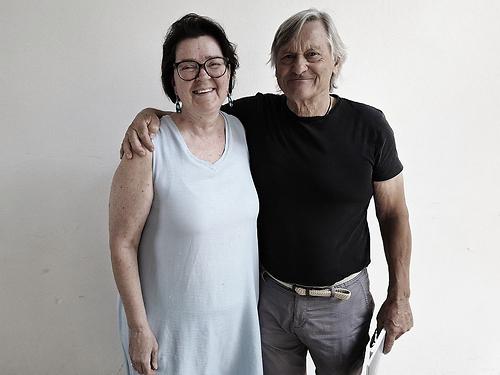 Martina Brandl und Richard Mayr hatten die Ausstellungsgestaltung über.