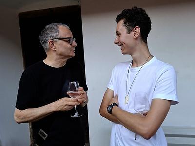 Die Bossa Nova-Debatte: Johannes Rubey (links) und David Karner