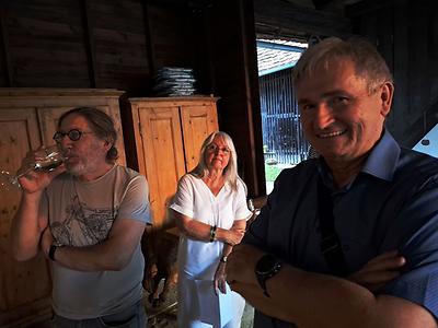 Mixed Media, von links: Heimo Müller, Andrea Wolfmayr und Ewald Ulrich