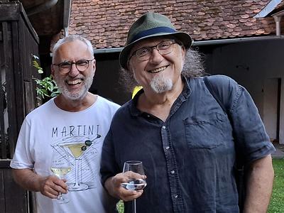 Die Praxis des Kontrastes: Jürgen Kapeller (links) und Luis Siegl