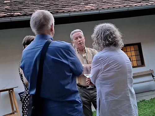 Gleisdorfs Kulturreferent Karl Bauer im Gespräch.