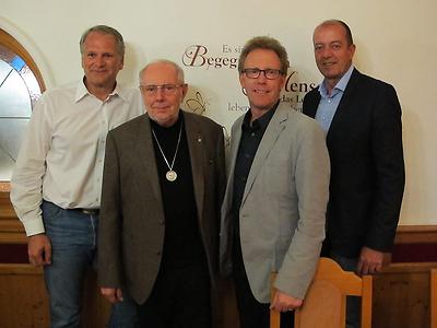 Von links: Peter Moser, Hermann Maurer, Werner Höfler und Robert Schmierdorfer.