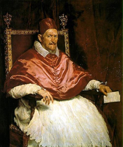 Diego Velasquez, Papst Innozenz X (1650), Public Domain