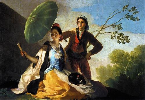 Francisco de Goya: “Der Sonnenschirm“, zirka 1777.