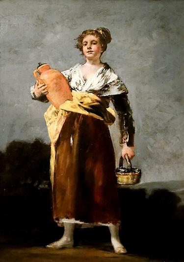 Francisco de Goya: Die Wasserträgerin (Yelkrokoyade, GNU 1.2)