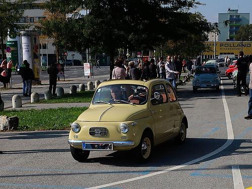Steyr-Puch 500, erstes Baumuster.