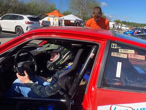 Gaisch at the Race Track. (Foto: Petra Schwarz)