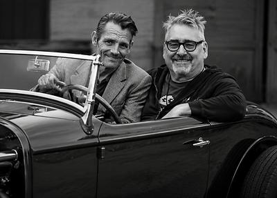 Mit Chet Baker im High Boy.