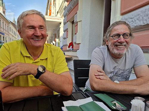 Ewald Ulrich (links) und Heimo Müller