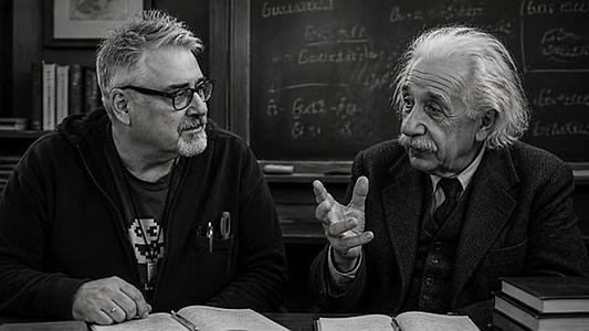 Albert hat mir einiges erklärt.