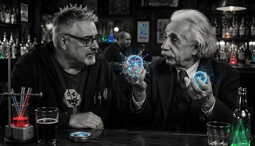 Einstein gab sich alle Mühe, seine anhaltende Skepsis zu bezähmen.